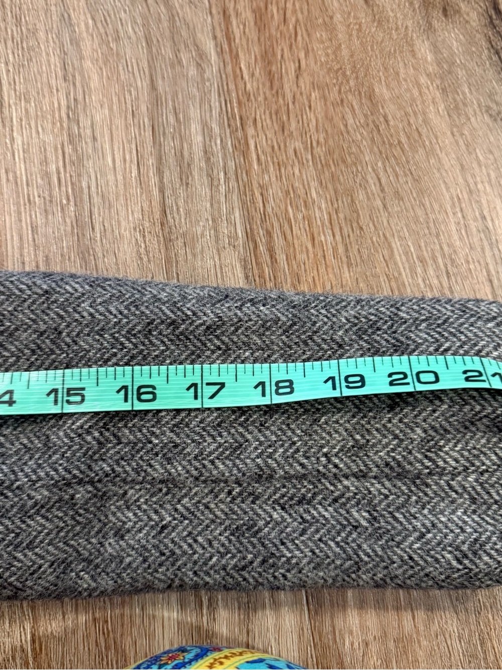J Crew Sommerset Blazer Graphite English Wool Herringbone Preppy Academia Sz 2 - Picture 11 of 12